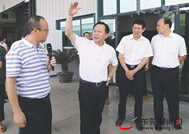 东莞市委书记徐建华勉励cosonic：维持好的势头乘势而上